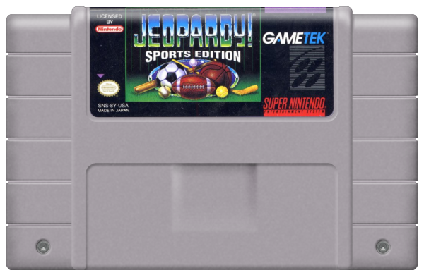 Jeopardy Sports Edition media 5 for Super Nintendo